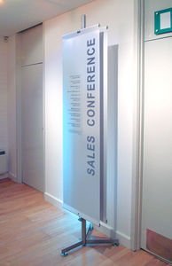 painel informativo para ambiente interno