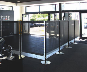separador de estações de trabalho de piso 1