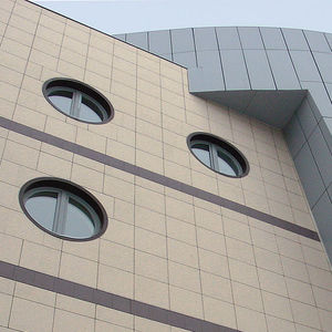 ladrilho para ambiente externo / de piso / em porcelanato arenito / retangular