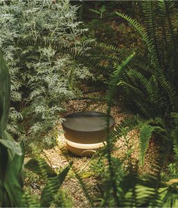 poste balizador de iluminação de jardim