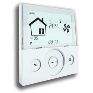 teclado de controle para sistema de ventilação