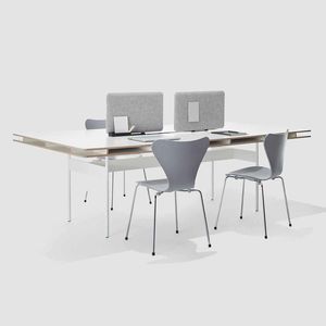 mesa de reunião de design minimalista 1