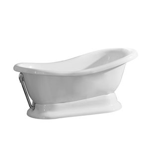 banheira freestanding / oval / em cerâmica