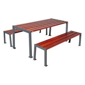 mesa de piquenique contemporânea