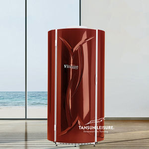 cabine vertical de bronzeamento
