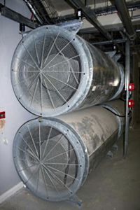 exaustor de fumaça / industrial / metálico