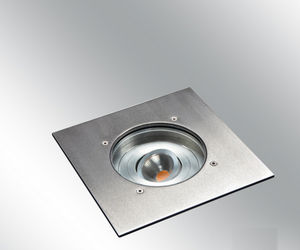 luminária de embutir no piso