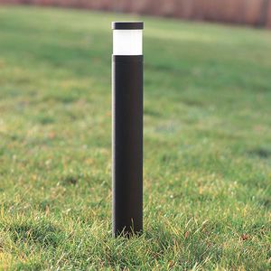 poste balizador de iluminação de jardim