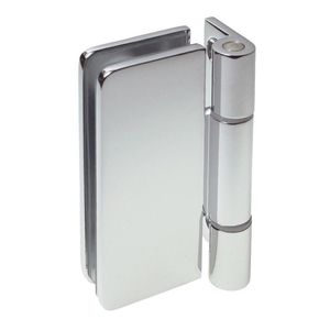 dobradiça para porta de vidro / para box de banheiro / em latão / em latão polido