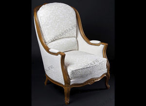 poltrona de estilo Gustavien / em tecido / Bergère