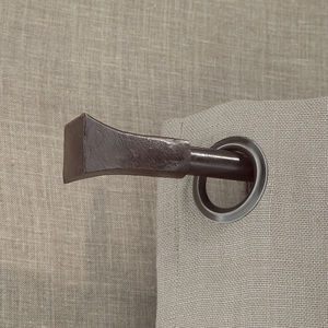 varão para cortinas em bronze