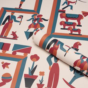 papel de parede contemporâneo 1
