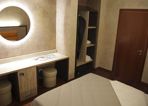 quarto de hotel contemporâneo