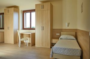quarto de hotel contemporâneo