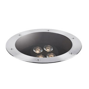 luminária de embutir no piso
