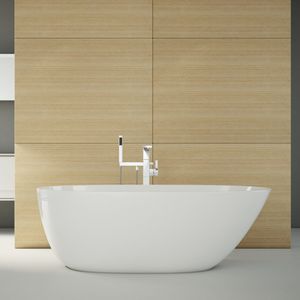 banheira freestanding / oval / em compósito