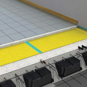 camada de absorção acústica em rolo