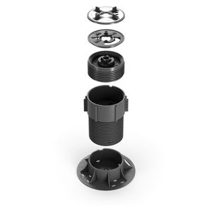 pedestal para piso elevado em PP 1