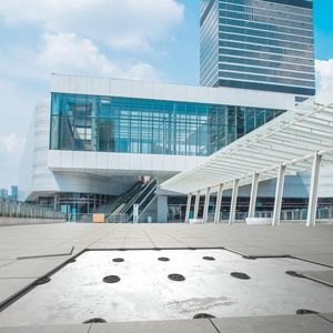 pedestal para piso elevado em polipropileno 1