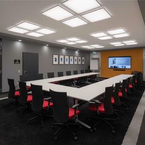 luminária técnica de embutir