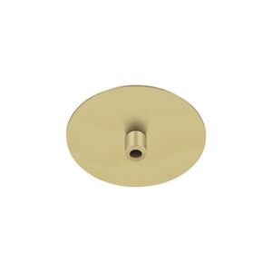 roseta em metal pintado