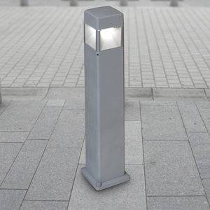 poste balizador de iluminação de jardim