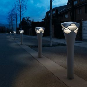 poste balizador de iluminação para espaço público 1