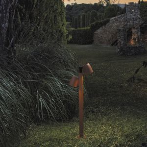 poste balizador de iluminação de jardim 1