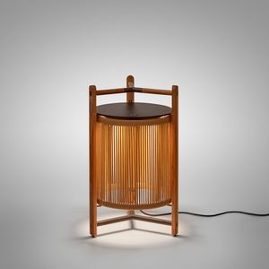 luminária de chão sem pé 1