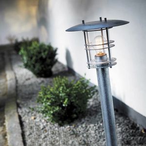 poste balizador de iluminação de jardim 1