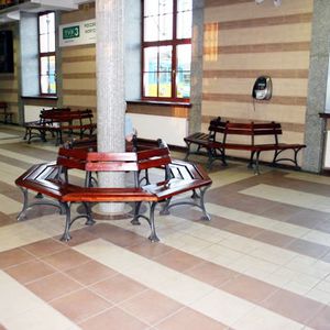 banco para espaço público clássico
