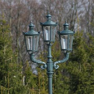 poste de iluminação para jardim