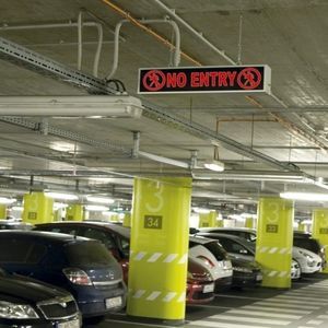 sinalética de segurança para garagem
