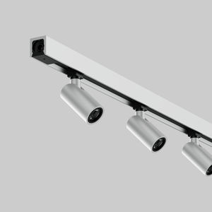 sistema de iluminação com trilho