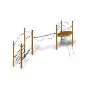 circuito de obstáculos para parque infantil