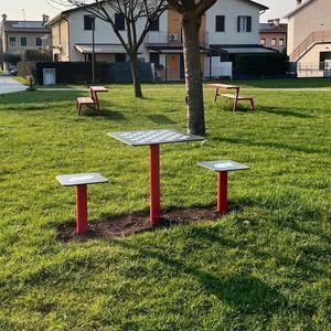 mesa de xadrez para ambiente externo