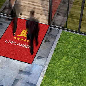 tapete de entrada para edifício de uso público