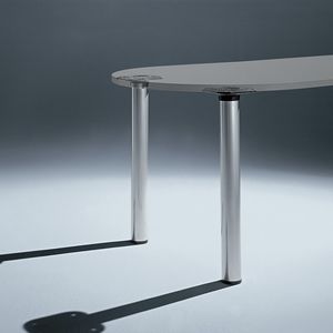 base de mesa em aço