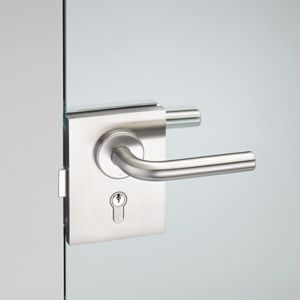 maçaneta para porta de vidro