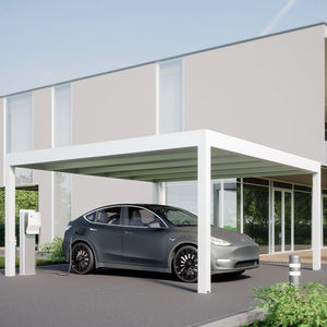 cobertura para estacionamento de carros da linha comercial