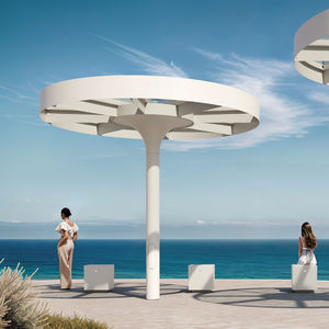 estrutura de sombreamento para áreas urbanas