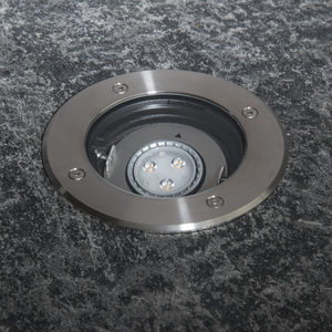 luminária de embutir no piso