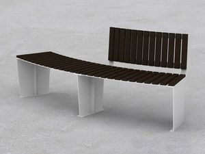 banco para espaço público contemporâneo 1