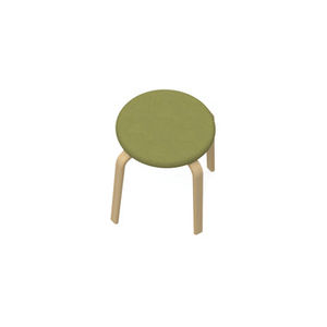 banqueta contemporânea / em madeira / em plástico / da linha comercial
