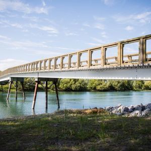 tabuleiro de ponte em concreto
