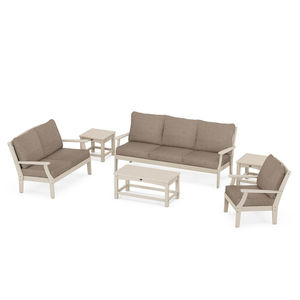 conjunto de jardim contemporâneo