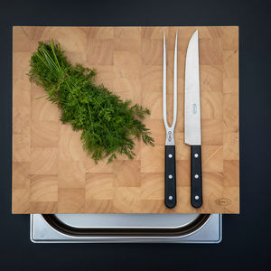 faca de cozinha com lâmina de aço inoxidável