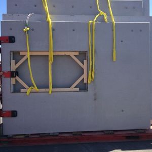 parede dupla pré-fabricada em concreto armado 1