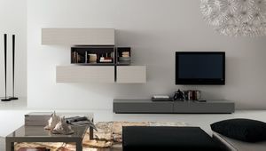 móvel de parede contemporâneo para TV