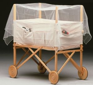 cama de bebê contemporânea